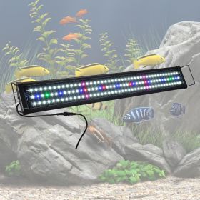 30in LED Aquarium Light 129 Colorful LED