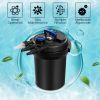 Anti-Aging ABS Material 4000 Gallons Pond Pressure Bio Filter With 13W UV Light