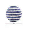 Cat Pet Sisal Rope Woven Ball Chewing Rattle Scratching Toy Interactive Scratching Chewing Toy Pet Cat Dog