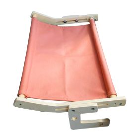 Four Seasons Universal Bedside Window Edge Winter Warm Cat Hammock (Option: L-Cat Hanging Bed Pink)