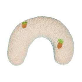 New Cat Pillow Sleep U-shaped Pillow Containing Catnip Sleep Aid Cervical Support Cat Toy (Option: White-As Shown In The Figure)