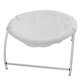 Pet Cat Nest Deep Sleep Summer Comfortable Cold Cat Hammock Hanging Basket Removable And Washable (Option: White Plush)