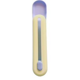 Feeder Cat Strip Squeeze Spoon (Option: Light Blue Spoon Yellow Cover)