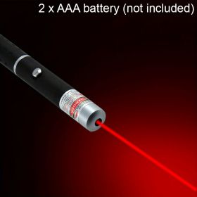 Laser Pointer High Power Fire Military Burning Green Light Visible Beam Powerful Hunting Accessories Cat Toy Torch Laser Pen (Color: Red)