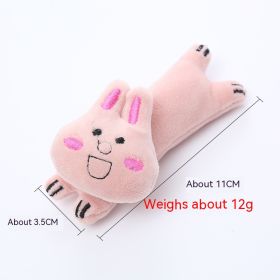 Pet Cat Plush Toy Bite Toy Catnip Pet Supplies (Option: Pink Rabbit-Cat Toy)