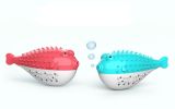 Fish Shape Built-in Small Bell Cat Pet Toothbrush Refillable Catnip Simulation Fish Teeth Cleaning 2 in 1 Chew Toys